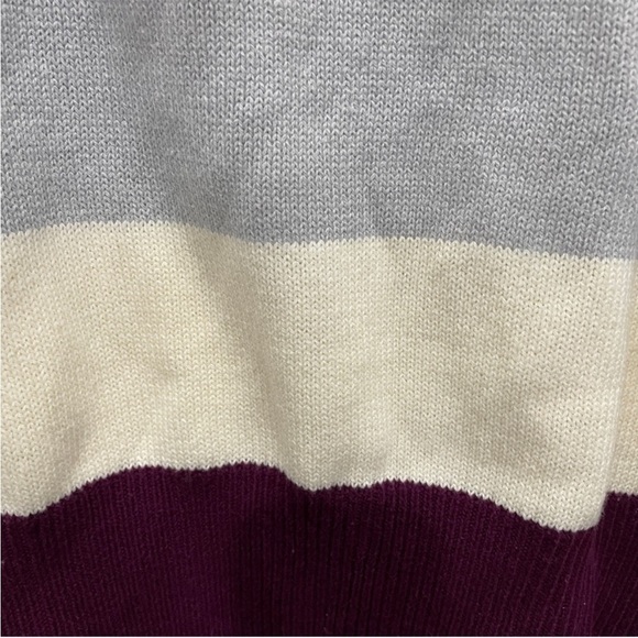 Lucky Brand Tri-Colored Crewneck Sweater - Picture 4 of 6